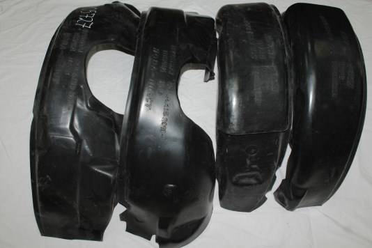 Защита крыльев Hyundai Solaris с 2010 г. 4 шт