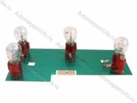 Плата заднего фонаря 2104 левая в сборе (САН-Д) Плата заднего фонаря 2104 левая в сборе (САН-Д)