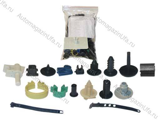 Пистоны крепления 2110-12 полный комплект на а/м