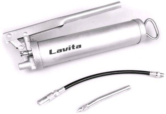 Шприц нагнетатель консистентных смазок рычажно-плунжерный (400мл) (Lavita)