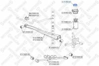 Опора стойки Hyundai Accent Getz Тагаз задн. Опора стойки Hyundai Accent Getz Тагаз задн.