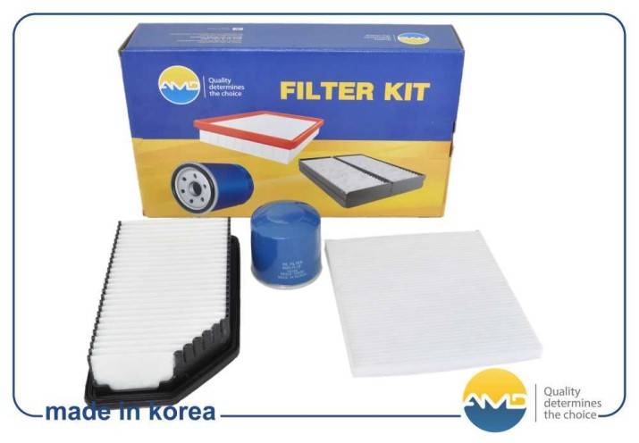 Комплект фильтров (масл.2630035503 + возд.281131R100 + салон.971334L000)/AMD.SETF33 AMD