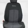 Чехлы на сиденье /Skoda Fabia/ с 2010 г. Жаккард черный (TREND NEW)