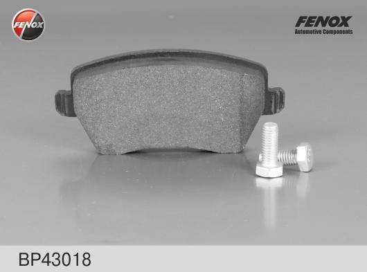 Колодки передние NISSAN Micra 03-, Note 06-, Renault Clio III 05- , Lada Largus BP43018 (FENOX)