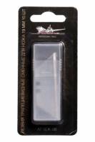 Лезвие для ножей канцелярских ширина 19мм трапециевиные (10шт) (Airline) Лезвие для ножей канцелярских ширина 19мм трапециевиные (10шт) (Airline)