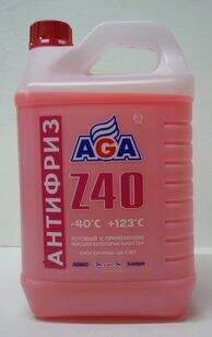 Антифриз AGA 002z (-40*) красный 5л