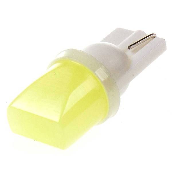Лампа габарит. 12V W5W T10 1 COB без цок. W2.1x9.5d
