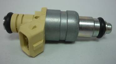 Форсунка топливная ВАЗ 2110 дв.1,5л желтая (толстая) (Siemens)