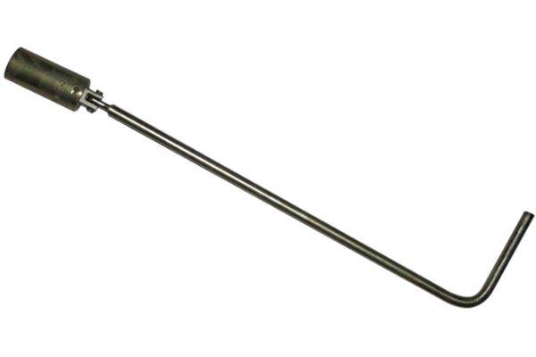 Ключ свечной карданный с резиновой вставкой 21 х 450 мм (Автом)