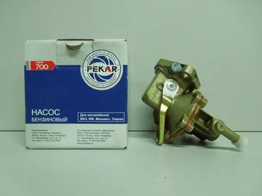 Бензонасос ВАЗ 2101-07, 2121 и модиф., ИЖ, АЗЛК (карбюраторный двигатель) (ПЕКАР)