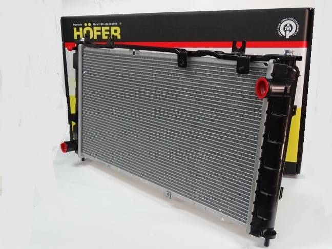 Радиатор охлаждения ВАЗ 2190 Гранта, Datsun паяный (Hofer)
