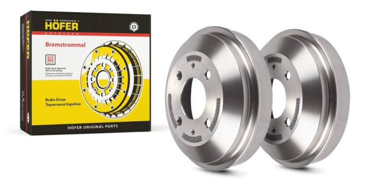 Барабан тормозной Hyundai Accent Verna задн. 1.3/1.5/1.6