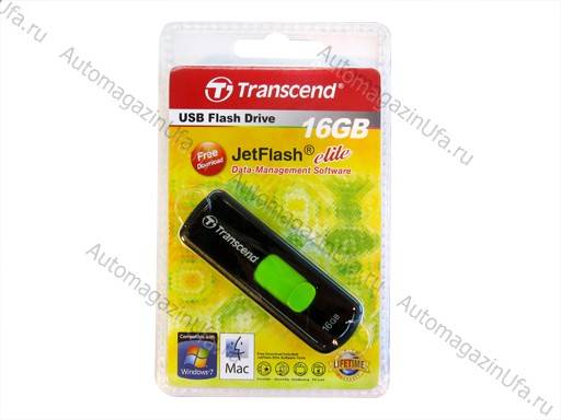 Флеш накопитель USB 16Гб Transcend JetFlash 500/530
