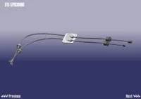 Трос переключения передач Chery Tiggo 2мм