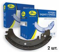 Колодки тормозные задн. ВАЗ 2101-07, 2121, 2123 Шеви-Нива (Начало) (10) Колодки тормозные задн. ВАЗ 2101-07, 2121, 2123 Шеви-Нива (Начало) (10)