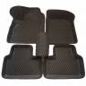 Коврики на пол /2170 Приора/ 3D c бортами черные EVA