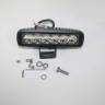 Фара доп. Off-road MK1012-18W-BLACK светодиодная 6 диодов SMD 9-30V 18W 1260LM 6000K 45x55x165мм (SPOT) (Маякавто)