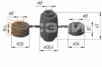 Стойка стабилизатора Renault Logan Sandero Lada Largus перед. ЭКСПЕРТ (СЭВИ)