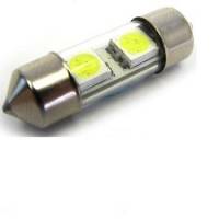 Лампа T6.5*31mm 2SMD  5050 3chip (белый)