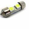 Лампа T6.5*31mm 2SMD  5050 3chip (белый)