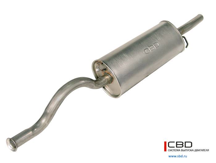 Глушитель /2112/ дв. 1.5 нерж. (CBD)