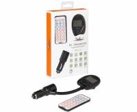 FM-трансмиттер AFM-L-02 ЖК-дисплей, MP3, USB, SD/MMC-слот, пульт, на длинной штанге (Airline)