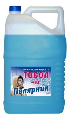 Тосол А-40 М (10кг) Полярник (Тосол-Синтез)