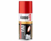 Газ универсальный для заправки зажигалок 140мл (KUDO)