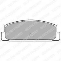 Колодки тормозные Mazda 6 GH 07-12 задние LP1766