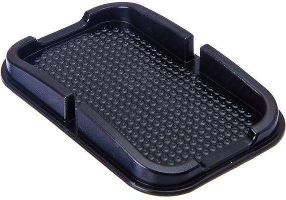 Коврик на панель приборов противоскользящий 15,3x9,9см (3D форма) (NEW GALAXY)