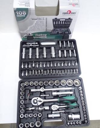 Набор инструментов СЕРВИС КЛЮЧ 108 пр.