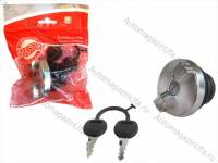 Крышка бензобака 2108-099,2110 серебристая с ключом silver Master-sport