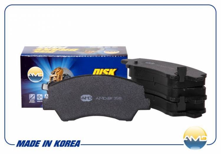 Колодки тормозные Solaris 1.4/1.6 10-- Rio 12-- перед. (AMD) (10)