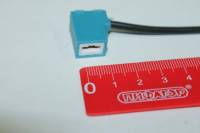 Патрон под лампу H1/H3 (с проводами) Г-обр., керамика (Nord Yada)