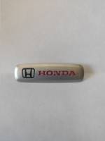 Эмблема шильдик метал. Honda /6,5 х 1,8 см/ матовый