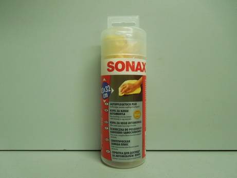 Салфетка ЗАМША в тубе синтетическая PLUS (Sonax)