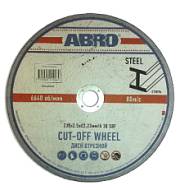Круг отрезной по металлу 125*1.6 для УШМ (посадочный 22 мм) (ABRO)