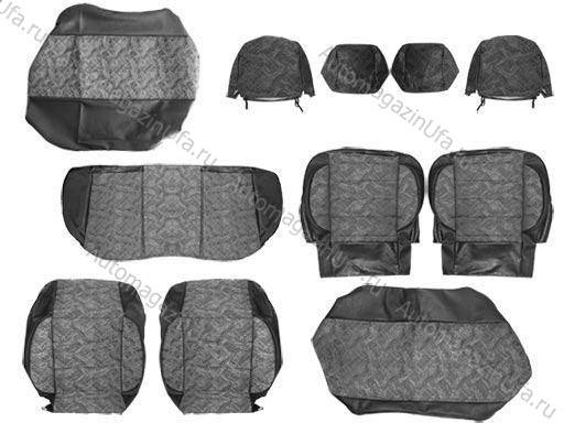 Чехлы Chevrolet Lacetti жаккард/кожзам