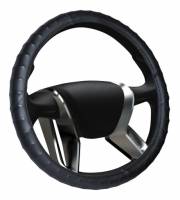 Оплетка руля (M) 2108-15, ИНОМАРКИ 37-39 см винил черная (Azard Group)