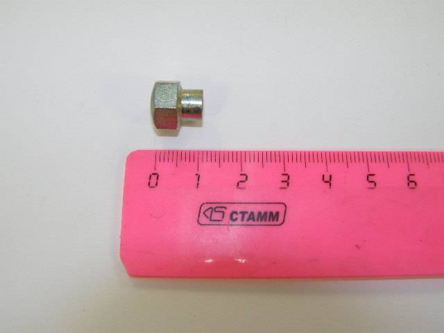 Гайка М 6 глухая крепл, клап,крышки 2108 (уп.10 шт.) (БелЗАН)