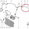 Трубка кондиционера Renault Logan II Sandero II