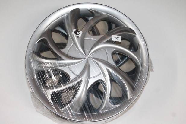 Колпак колеса R14 Флай серебристый (4) (LION)