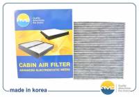 Фильтр салонный Kia Cerato с 2004 г. угольный (AMD) Фильтр салонный Kia Cerato с 2004 г. угольный (AMD)