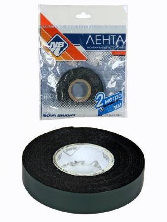 Скотч двухсторонний /40/ 2 м зеленый (NOVA BRIGHT)