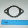 Прокладка прием. трубы /Г-3302 дв. 406/ перфометалл Евро 3 кольцо (Квадратис)