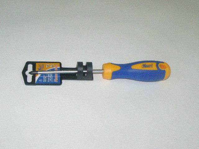 Отвертка крестовая 100 №1 намаг. након. (KRAFT)
