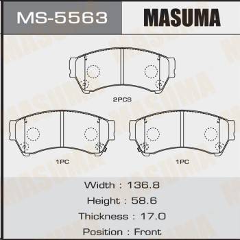 Колодка торм. Mazda 6 до 2013 г. перед.