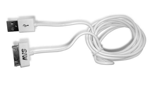Кабель USB для iPhone 4 IP-41 (1м) (AVS)