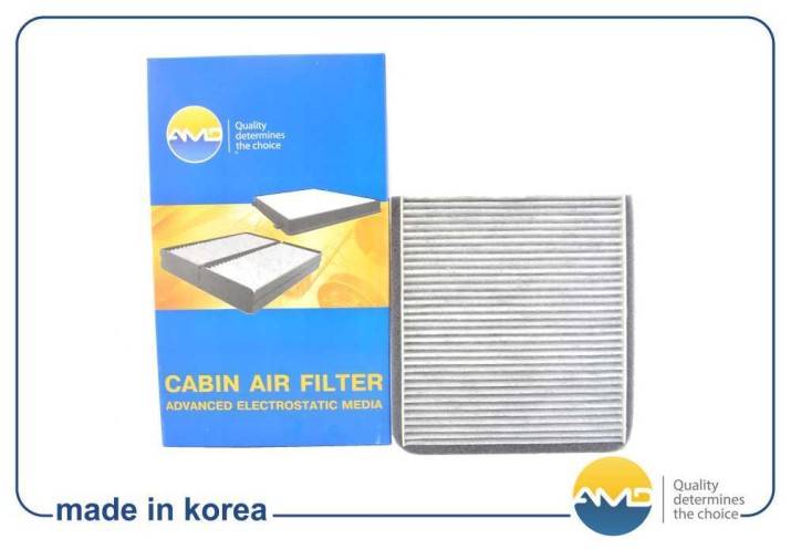 Фильтр салонный Aveo 1.2/1.4, Kalos 1.2/1.4 DOHC угольный (ASIN)