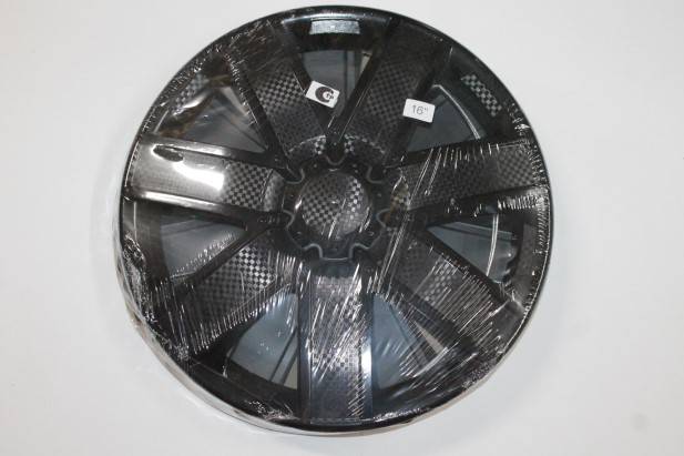 Колпак колеса R16 Галакси черный 2шт. (8) (LION)